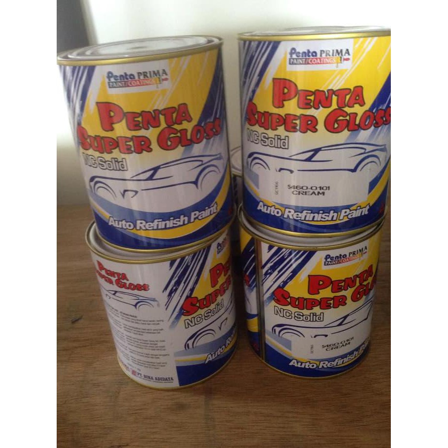 

cat duco NC , PENTA (warna standard ) cat mobil, kayu , besi BERMUTU