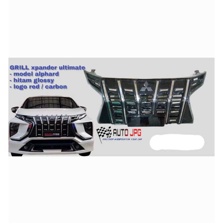 Grill xpander model alphard