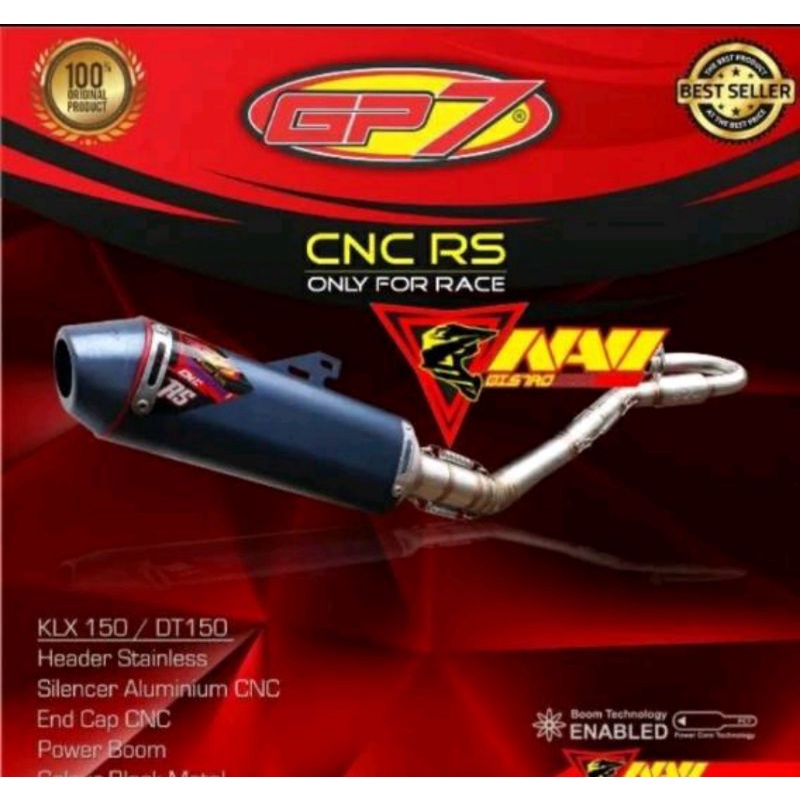 Knalpot GP7 CNC RS motor-CRF bore up Original GP7