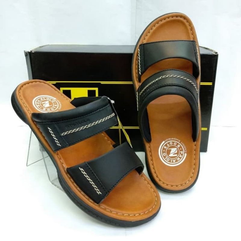 Sandal Kulit Pria Pakalolo N 0875 Original