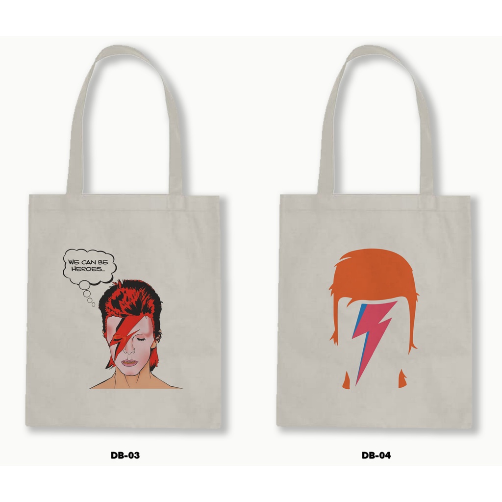 TOTE BAG BLACU - DAVID BOWIE