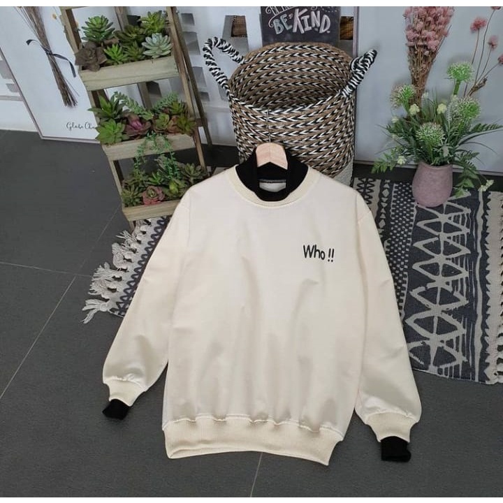 Sweater Pria Termurah Berkualitas - Basic WHO