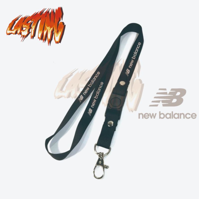 

Lanyard NEW BALANCE abu / Distro / brand GANTUNGAN KUNCI/GANTUNGAN ID CARD/GANTUNGAN POD Best seller / Bisa COD
