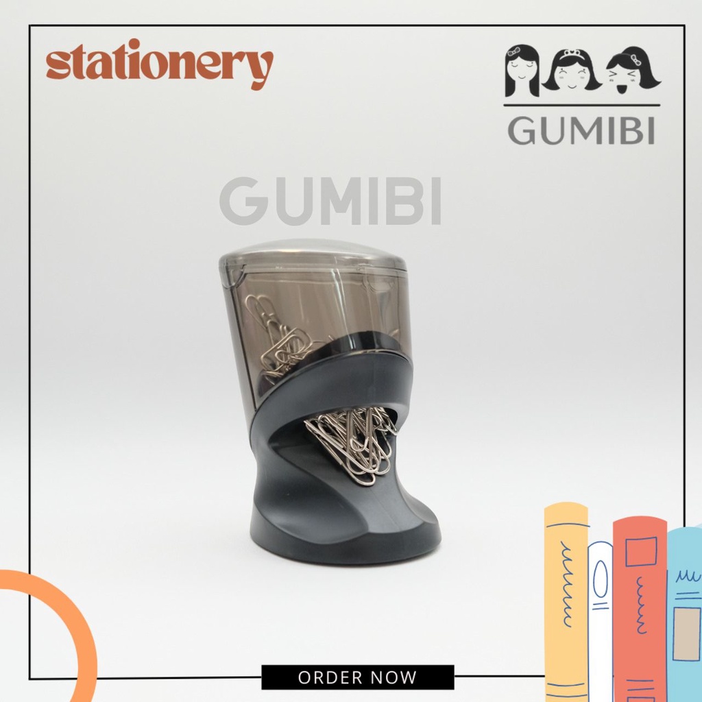 

PAPERCLIP DISPENSER MEMO ALAT TULIS KANTOR KLIP KERTAS PENJEPIT KERTAS KLIP