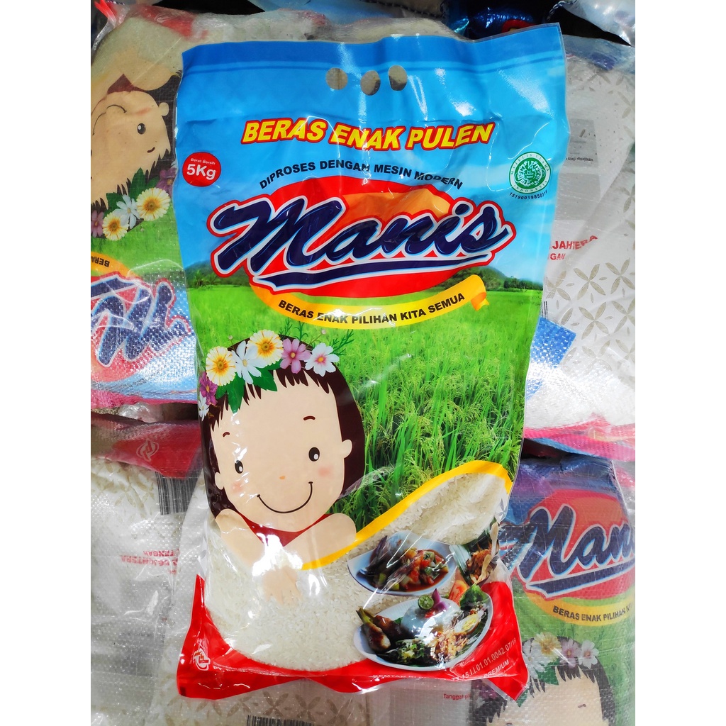 

Beras Putih Cap Manis 5 kg