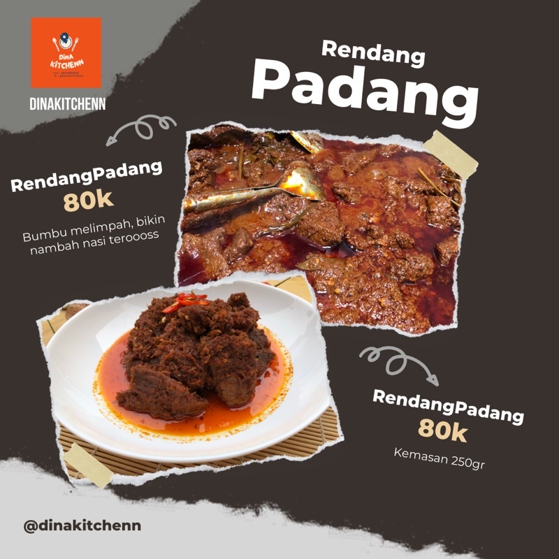 

Rendang Padang Daging Sapi