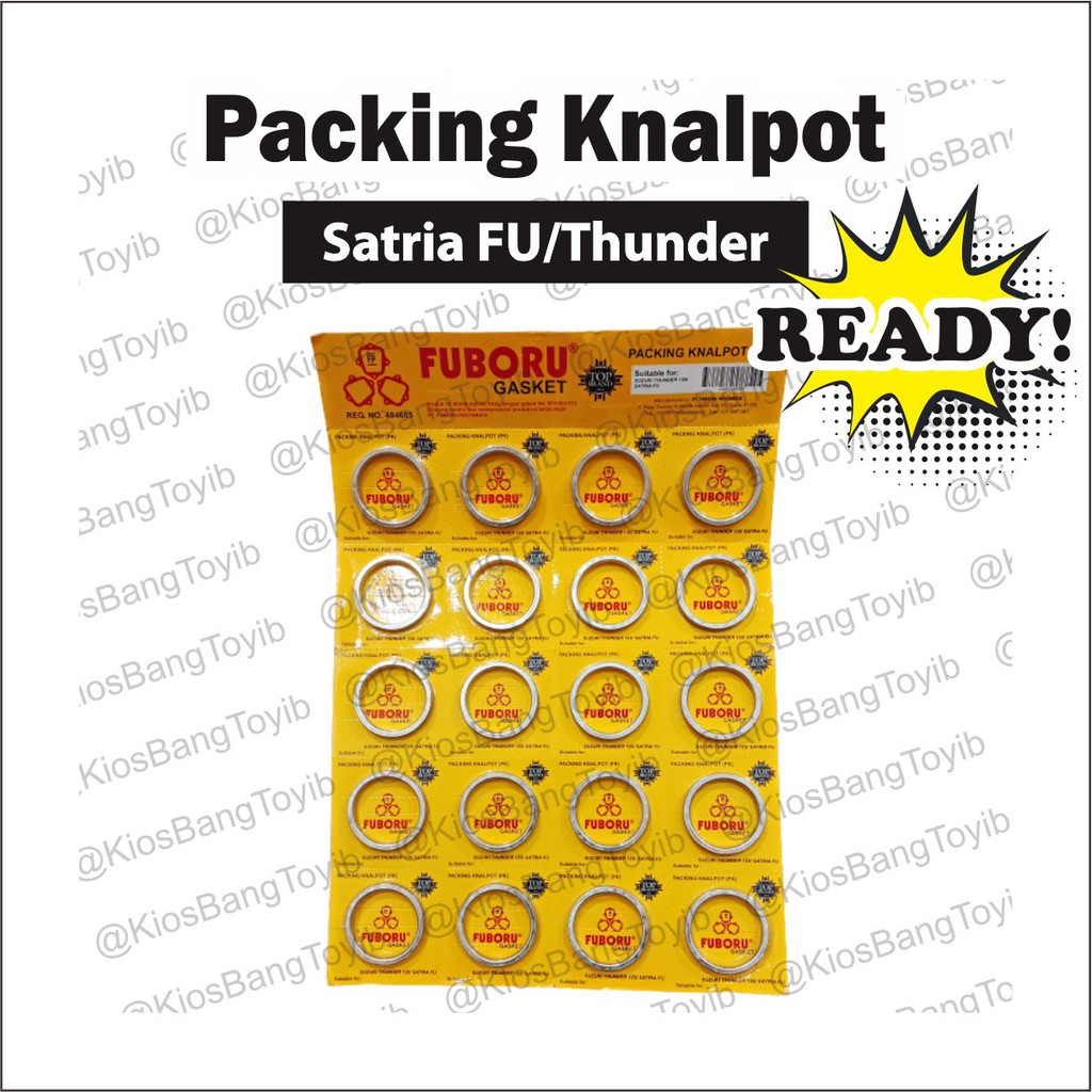 Packing Gasket Ring Knalpot/  Paking Knalpot Suzuki Thunder 125 Satria FU &quot;Fuboru&quot;