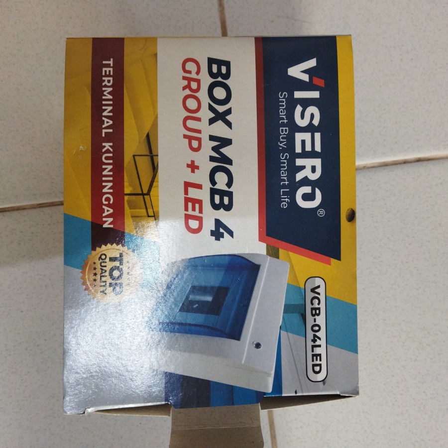 BOX MCB 4 GROUP + LED VCB 04LED