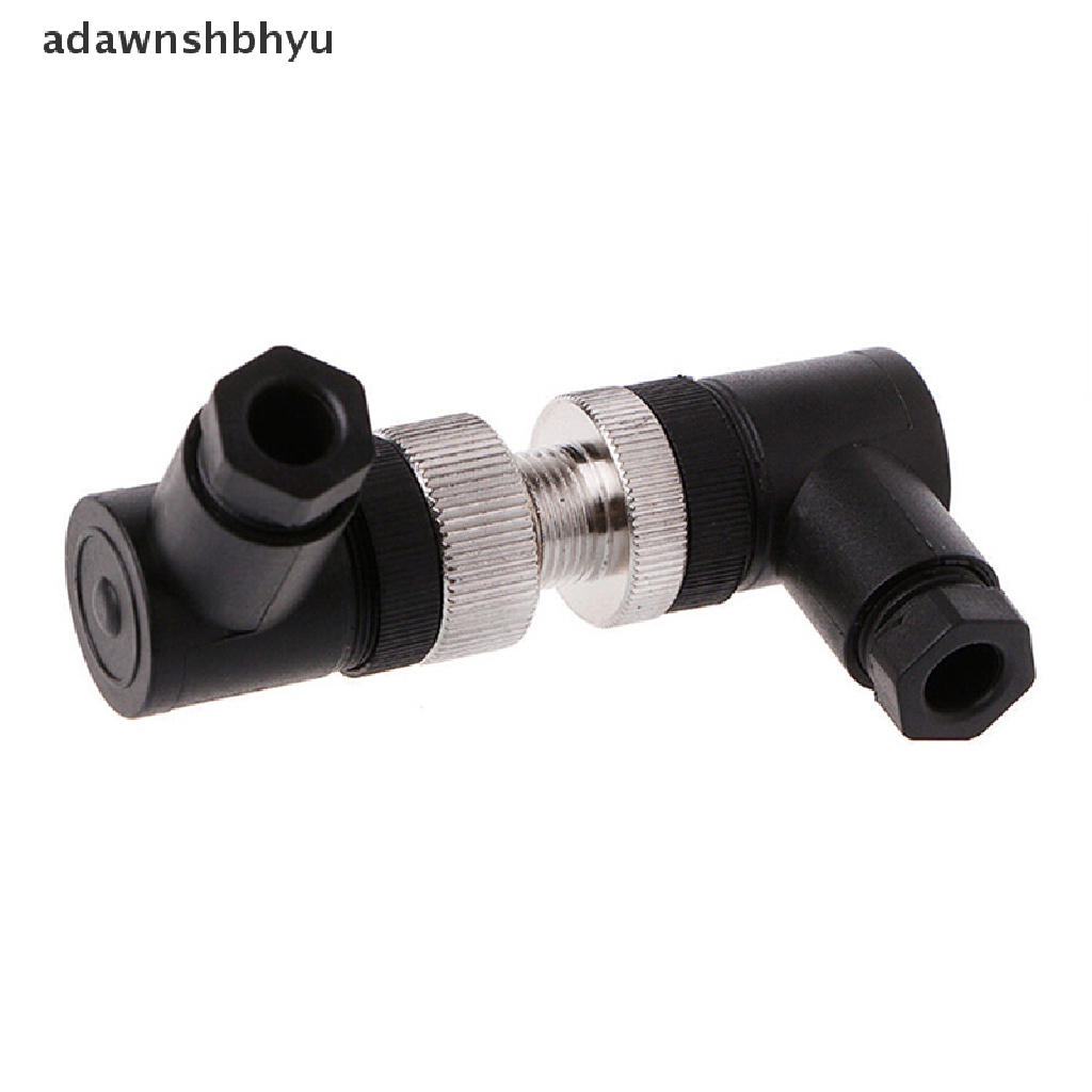 Konektor sensor adawnshbhyu 1Pc M12 3 /4 /5 pin male/female Lurus/Kanan Colokan Sudut