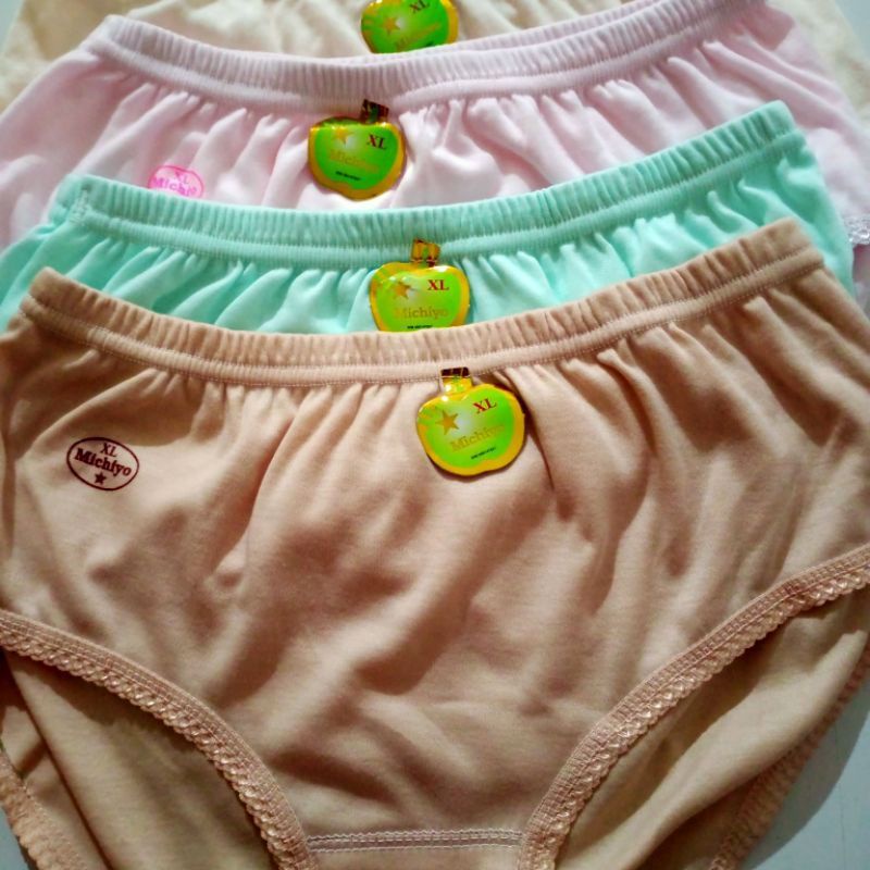 celana dalam wanita katun lembut/cd wanita MICHIYO asli