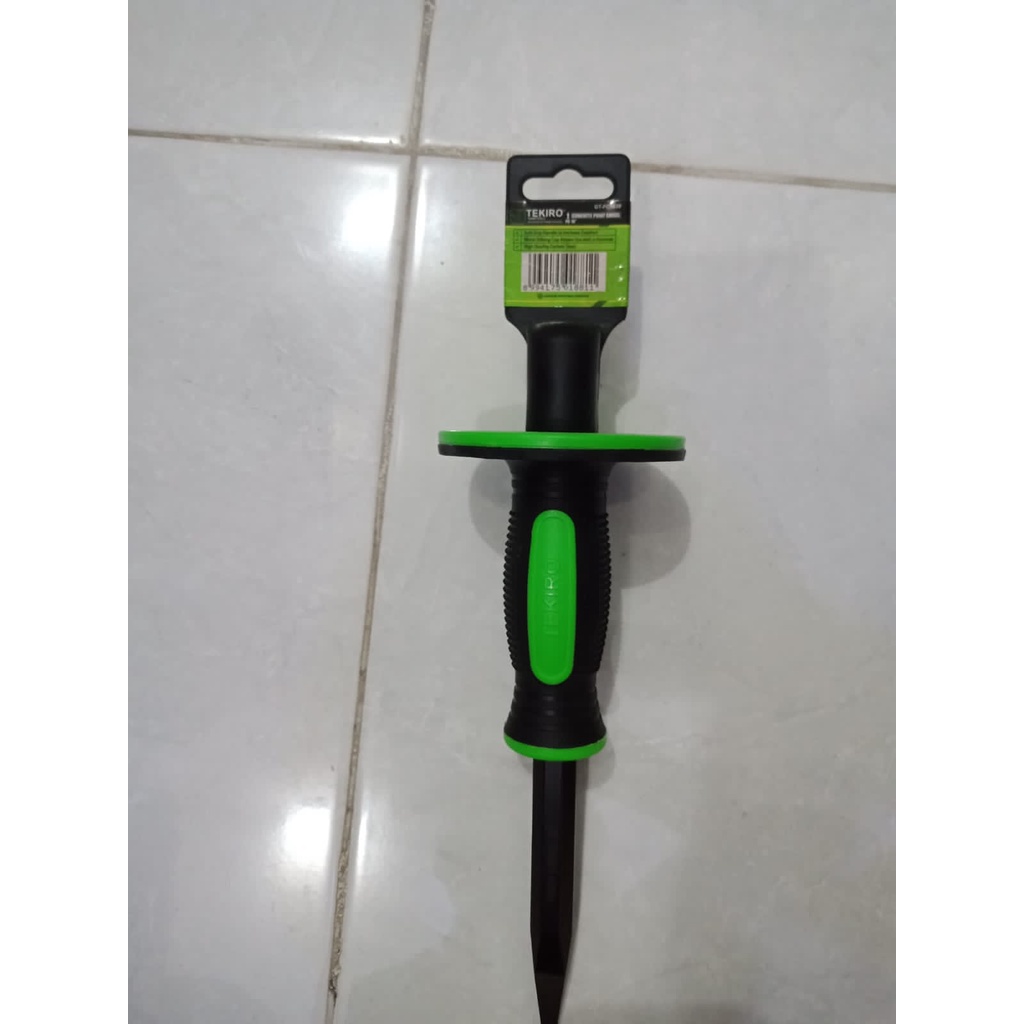 TEKIRO Pahat beton LANCIP 10 inch POINT CHISEL 10&quot; betel tembok ORI