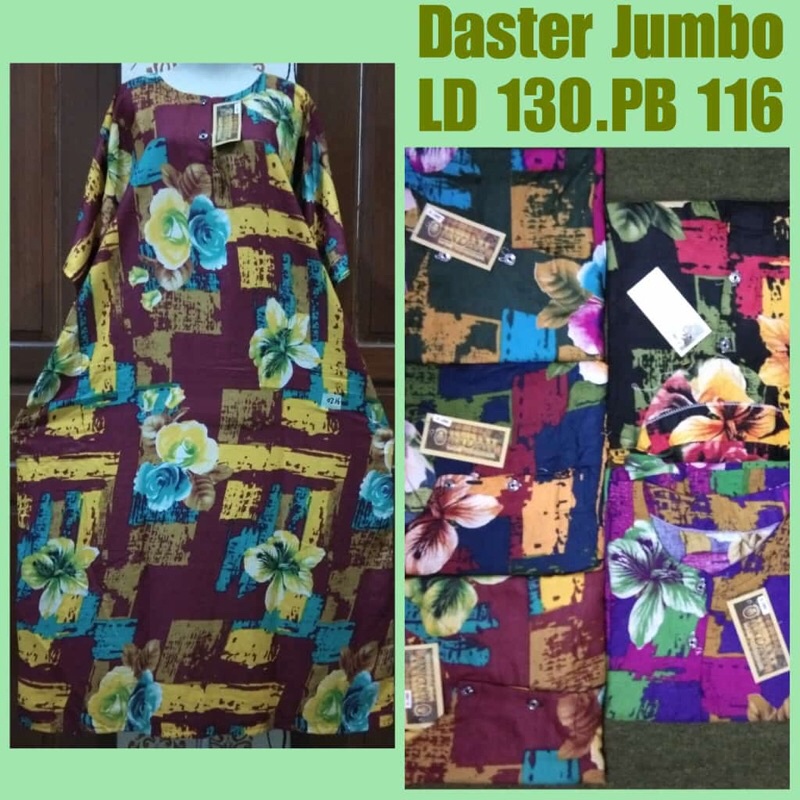 Daster katun Jumbo | Daster Ibu jumbo Adem