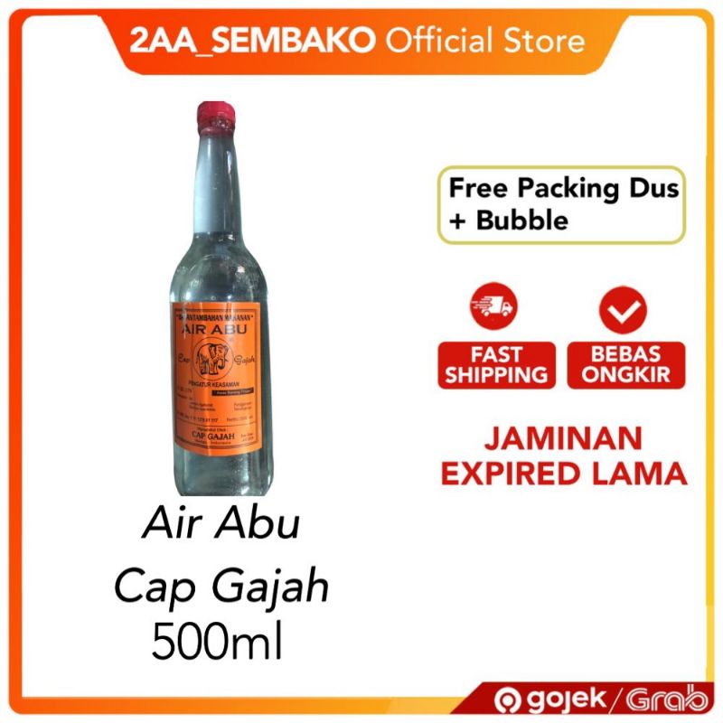 

Air Abu / Air Khi Cap Gajah 500Ml 1Botol