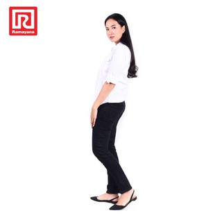  Ramayana  JJ Jeans Kemeja  roll up Putih  Shopee Indonesia