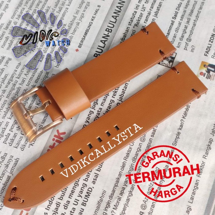 Tali Kulit Jam Tangan Leather strap Quick release 22mm 22 mm