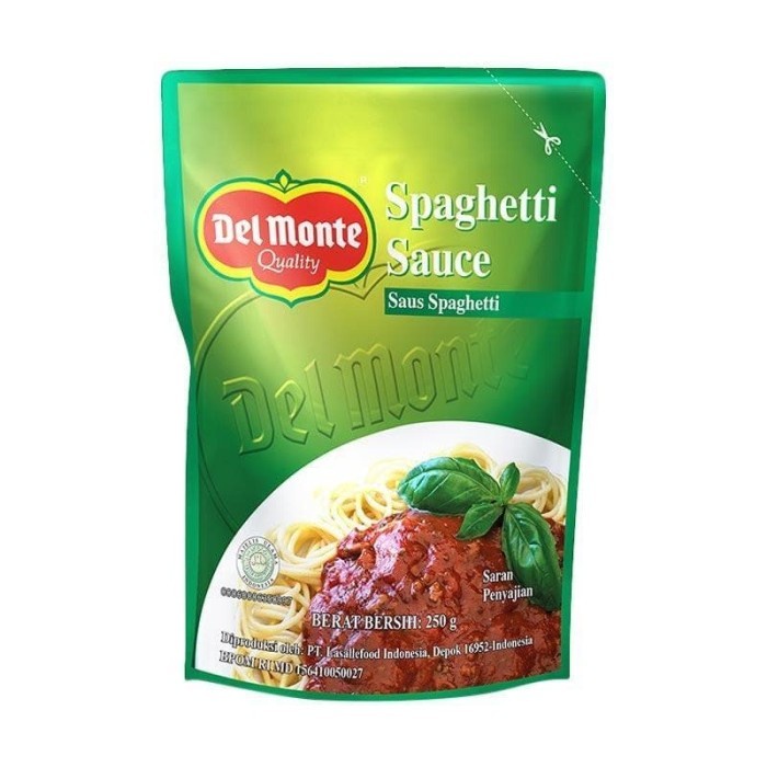 

DELMONTE SAUCE SPAGHETTI SAUCE 250GR