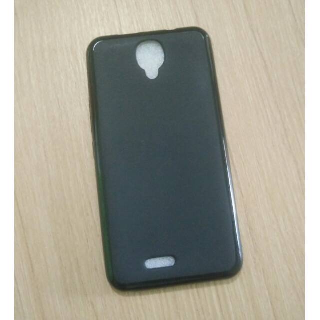 Softcase Advan S5E black matte Case Advan S5E 4G matte black