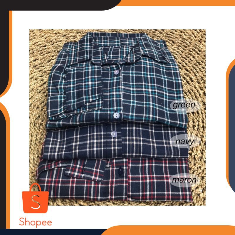 1 Terlaris TUNIK FLANEL PREMIUM - ORI CUTTON FLANEL - KEMEJA PANJANG WANITA Elegan