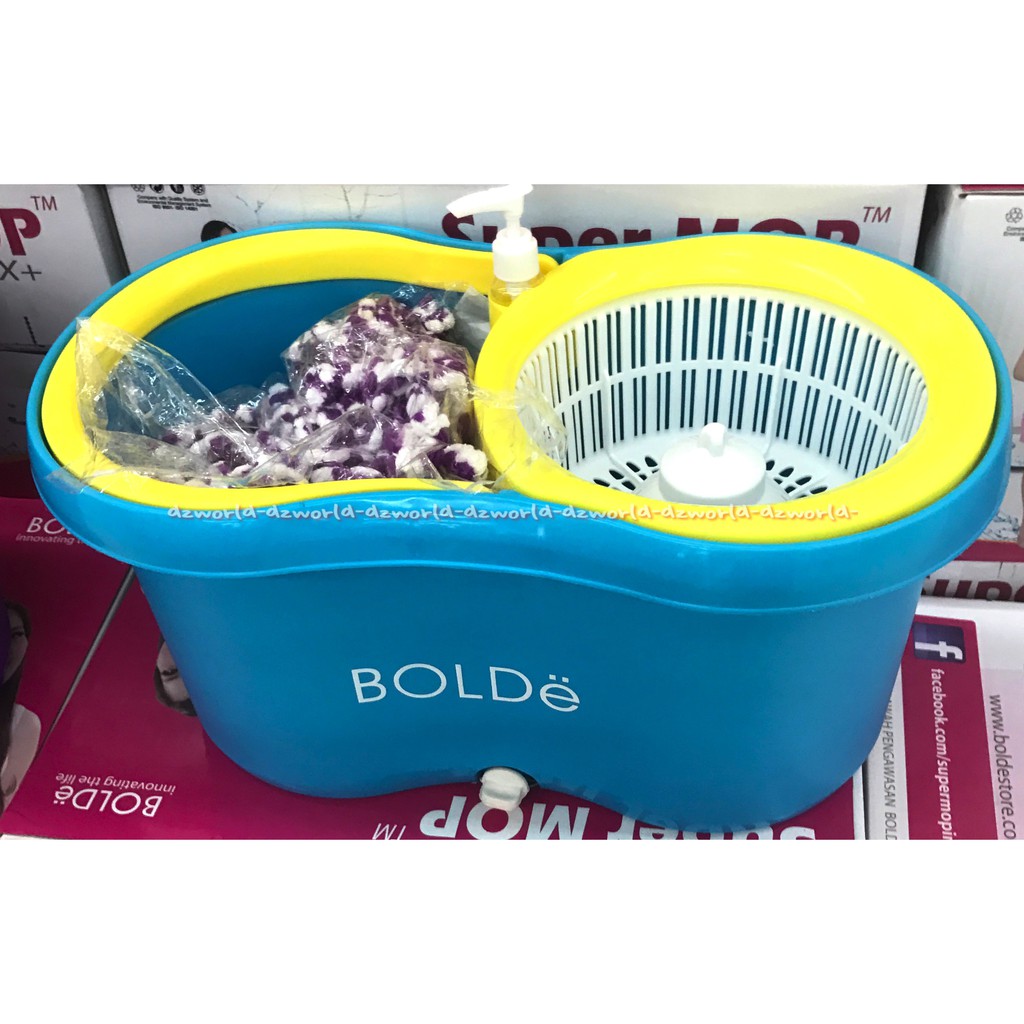 Alat Pel Lantai Tanpa Tangan Otomatis Super Mop M 169 X Plus Supermop