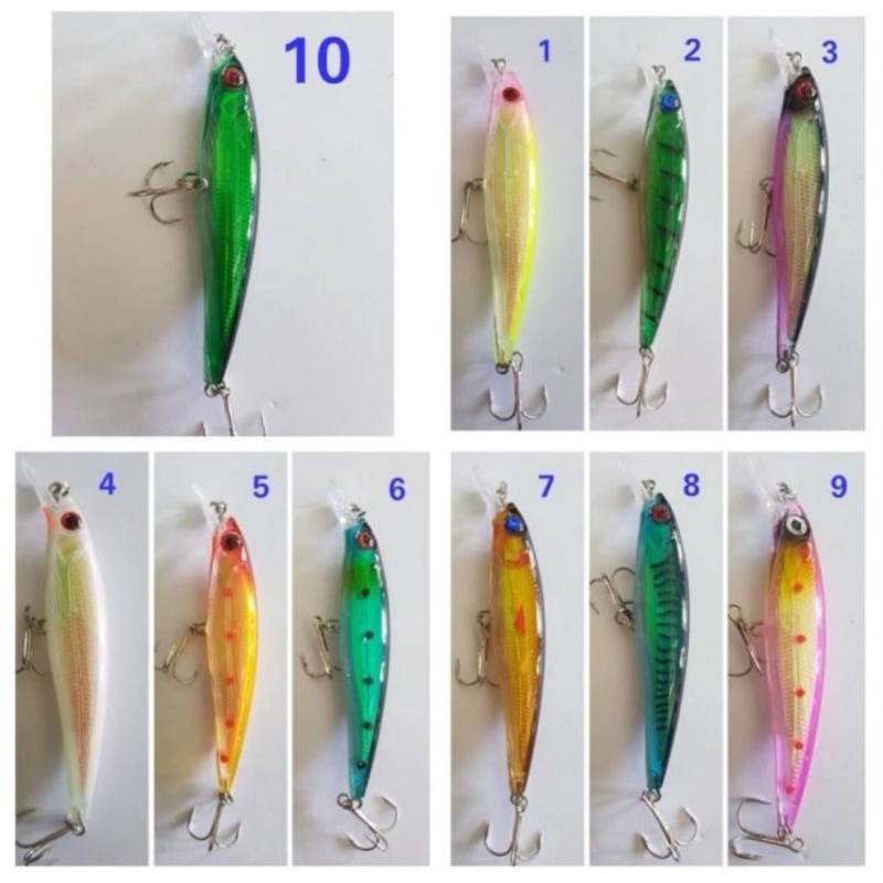 Umpan Lure Minnow 11cm / Umpan Ikan Hampala