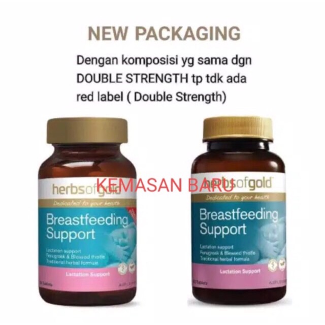 Asi Booster Herbs of Gold Breastfeeding Support Trial Eceran perkapsul