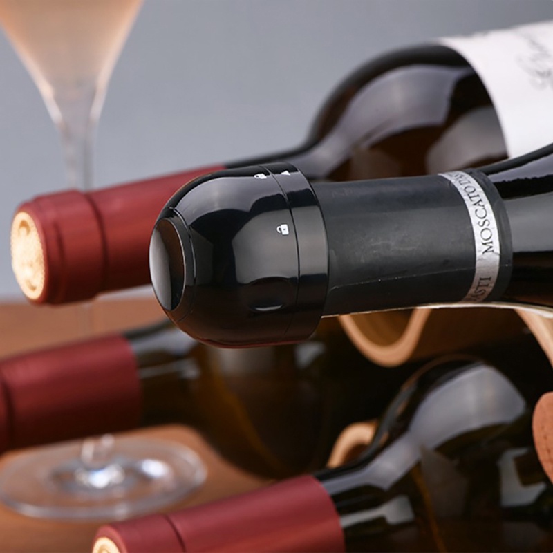 【Theredsunrisesiwy.id】Red Wine Bottle Cap Stopper Vacuum Sealer Wine Stopper Keeper Champagne Cork