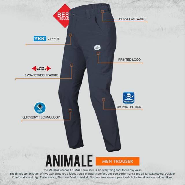 Celana Panjang Makalu Animale