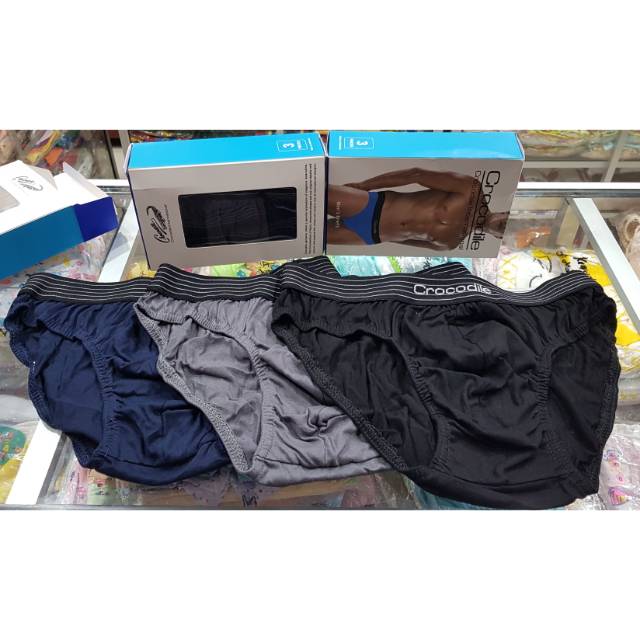celana dalam / sempak pria crocodile 247 karet boxer