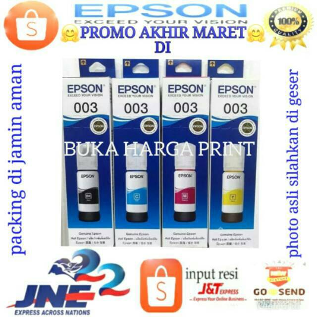 harga tinta epson l3150 original