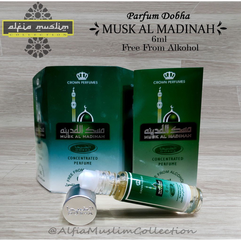 Parfum Dobha Musk Almadinah 6 Mlm1Bok Isi 6 Pcs