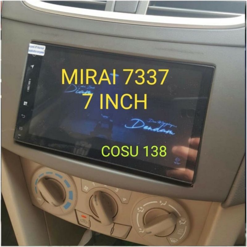 Anti Gores Head Unit Tempered Glass Mirai 7337 7 Inch Universal High Quality