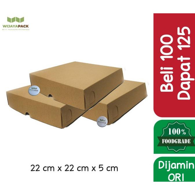 

Beli 100 Dapat 125 Dus Donat Donut Pizza Size M Kraft Laminasi ---Termurah---