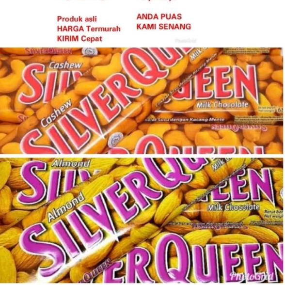 

[96] SILVERQUEEN CASHEW / ALMOND 58G yg besar Barang Super
