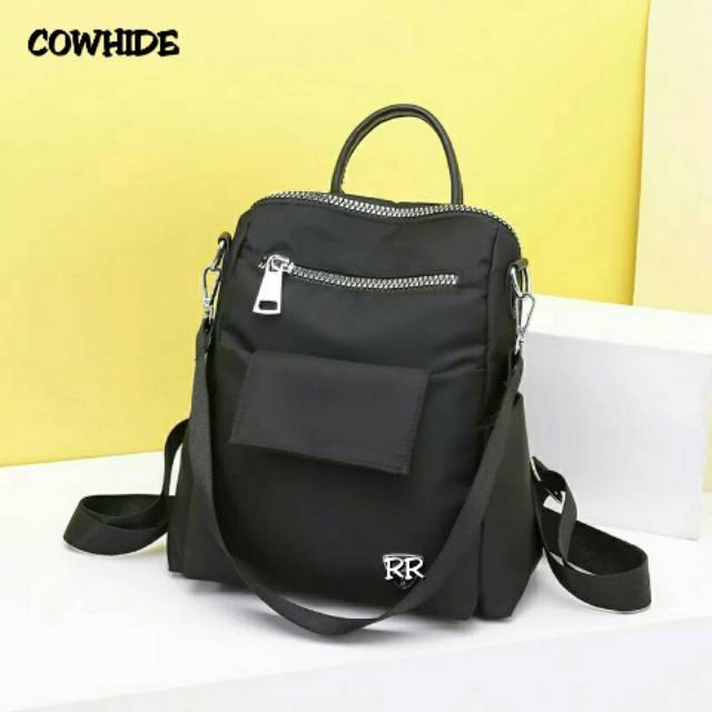 Ransel cowhide RR /ransel micro murah / tas ransel wanita