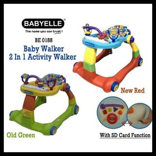 walker and activity centre in one