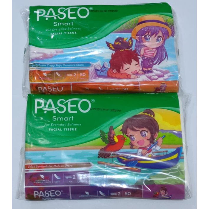 Paseo smart travel 50 sheets