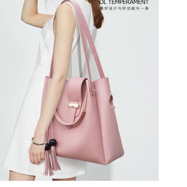 TPM 3039 - TAS PAKET WANITA TAS 3 IN 1 HANDBAG WANITA MURAH TAS BATAM TAS IMPORT WANITA - B