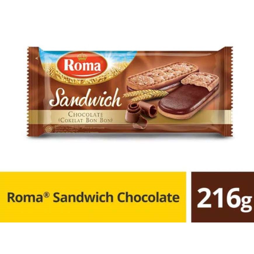 

Roma Sandwich Chocolate 216 gr