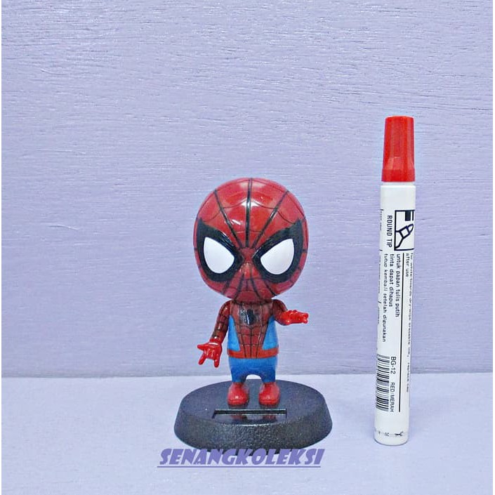 Pajangan Solar Figure spaderman