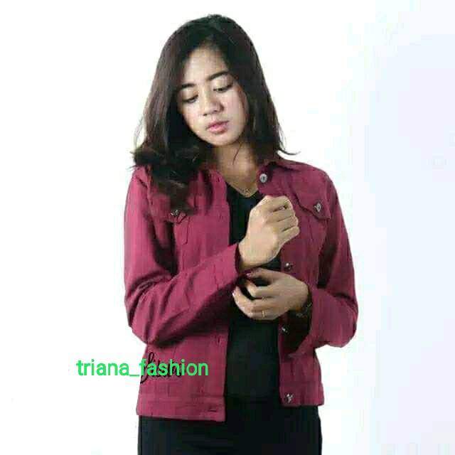 JAKET BIONDY JEANS WANITA CEWE CEWEK JAKET JINS DENIM MURAH TERBARU TERLARIS JAKET Korean style