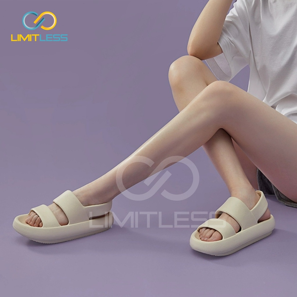 Sepatu Sandal Wanita Limitless Lalissa Sandal Gunung Wanita Korea Sendal Wanita Tali Belakang Strap Dua Outdoor