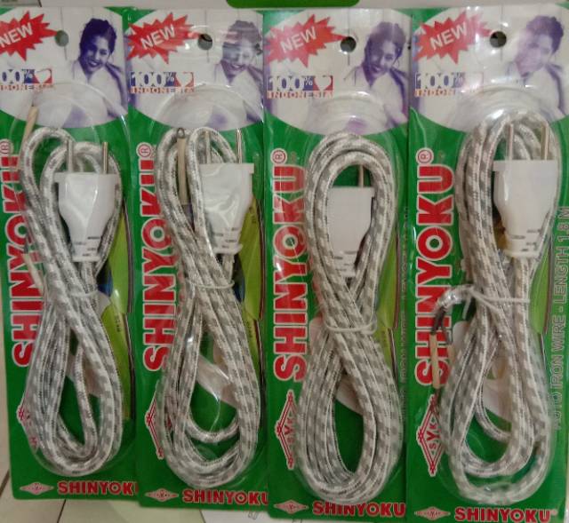 Kabel Setrika / Gosokan Gepeng Shiyoku 1,8 Meter