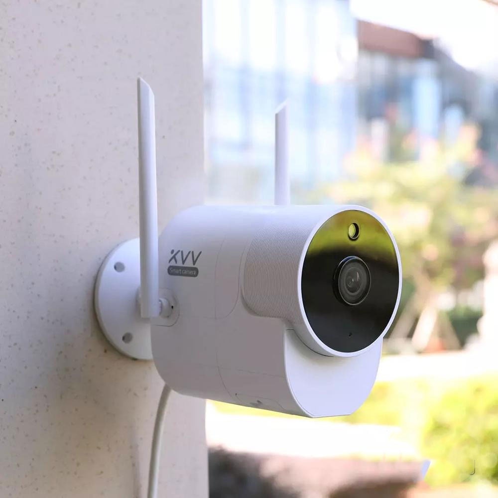 Xiaomi Xiaovv Kamera CCTV Wireless Outdoor Camera 1080P - XVV-6120S-B1 - White