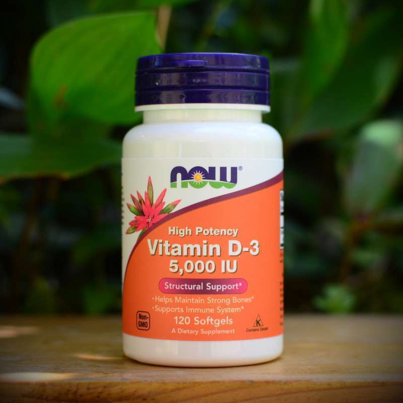 NOW Foods Vitamin D-3 D3 5000IU / 2000 IU / 1000 IU