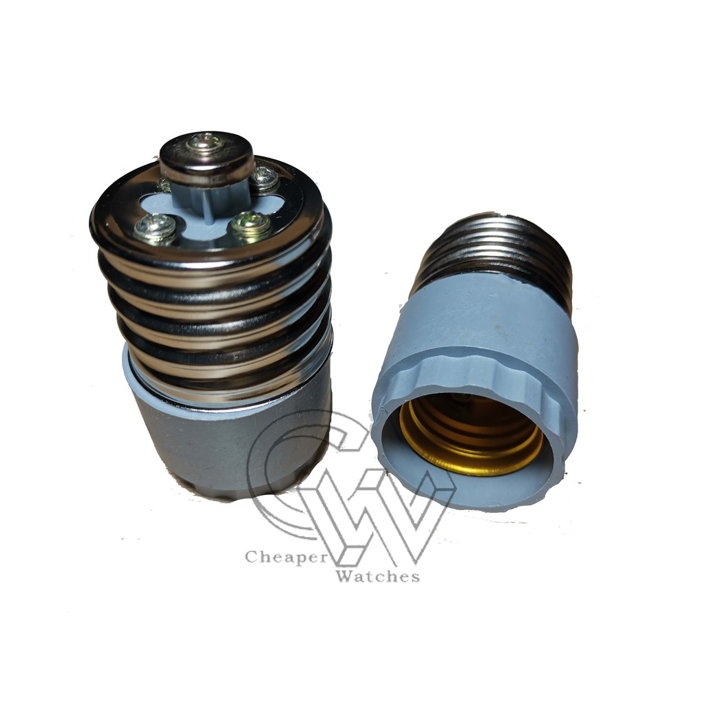 Cheaper-Fitting Lampu E40 ke E27 Converter Adapter Penyambung Berkualitas Termurah
