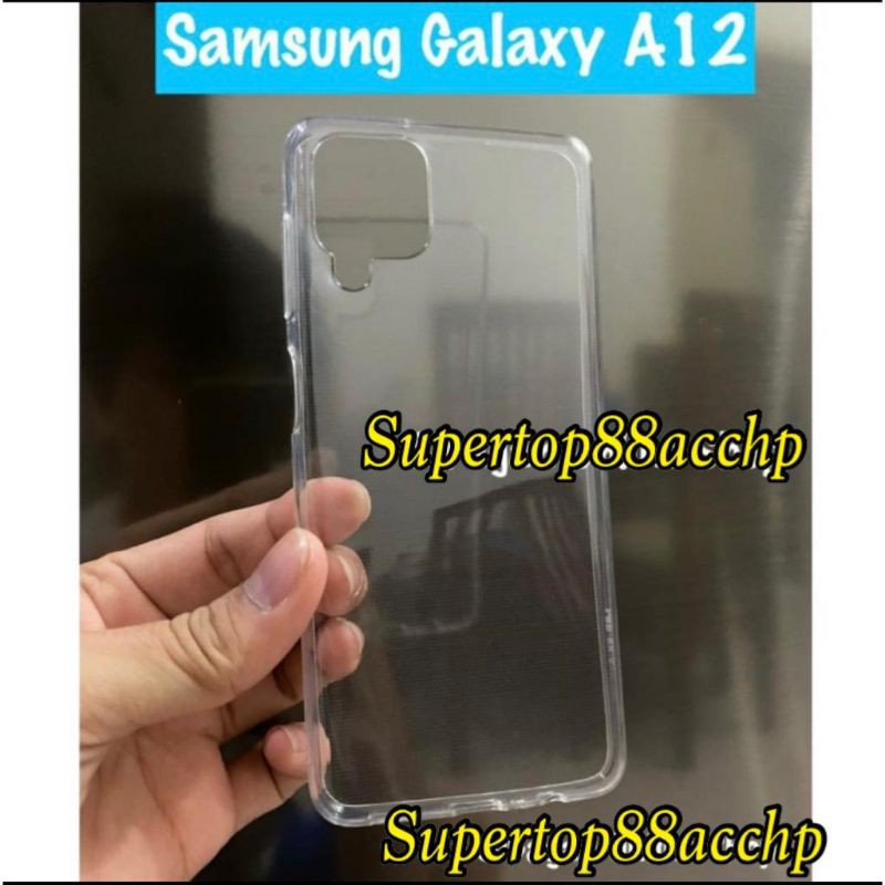 Samsung Galaxy A12 A02S Ultra-Thin Soft Case Casing Cover