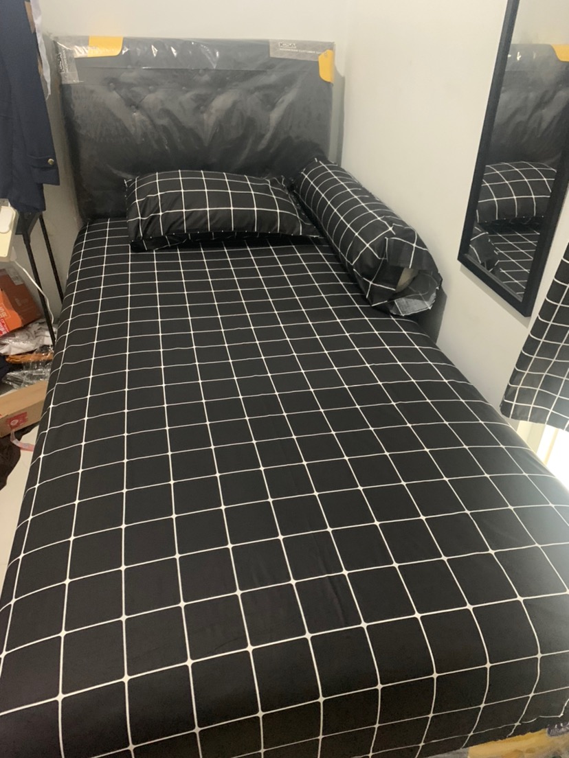 [@stigmable] Bedcover Set Aesthetic 100