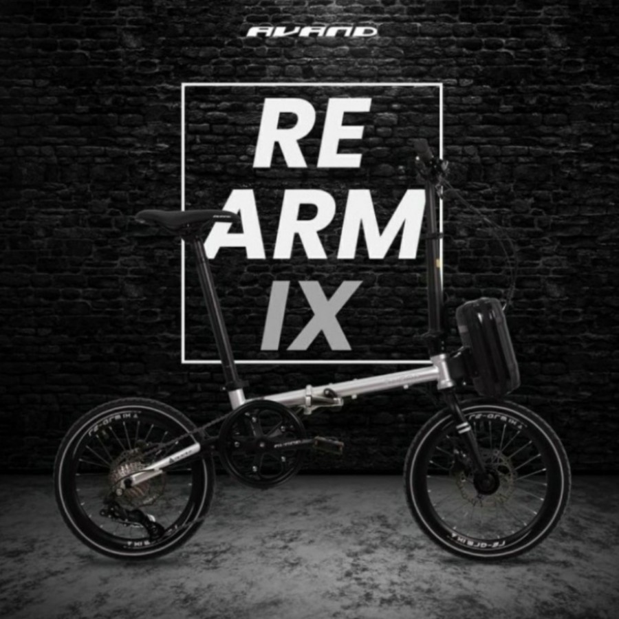 Sepeda lipat AVAND FOLDING 16" 349 RE-ARM IX