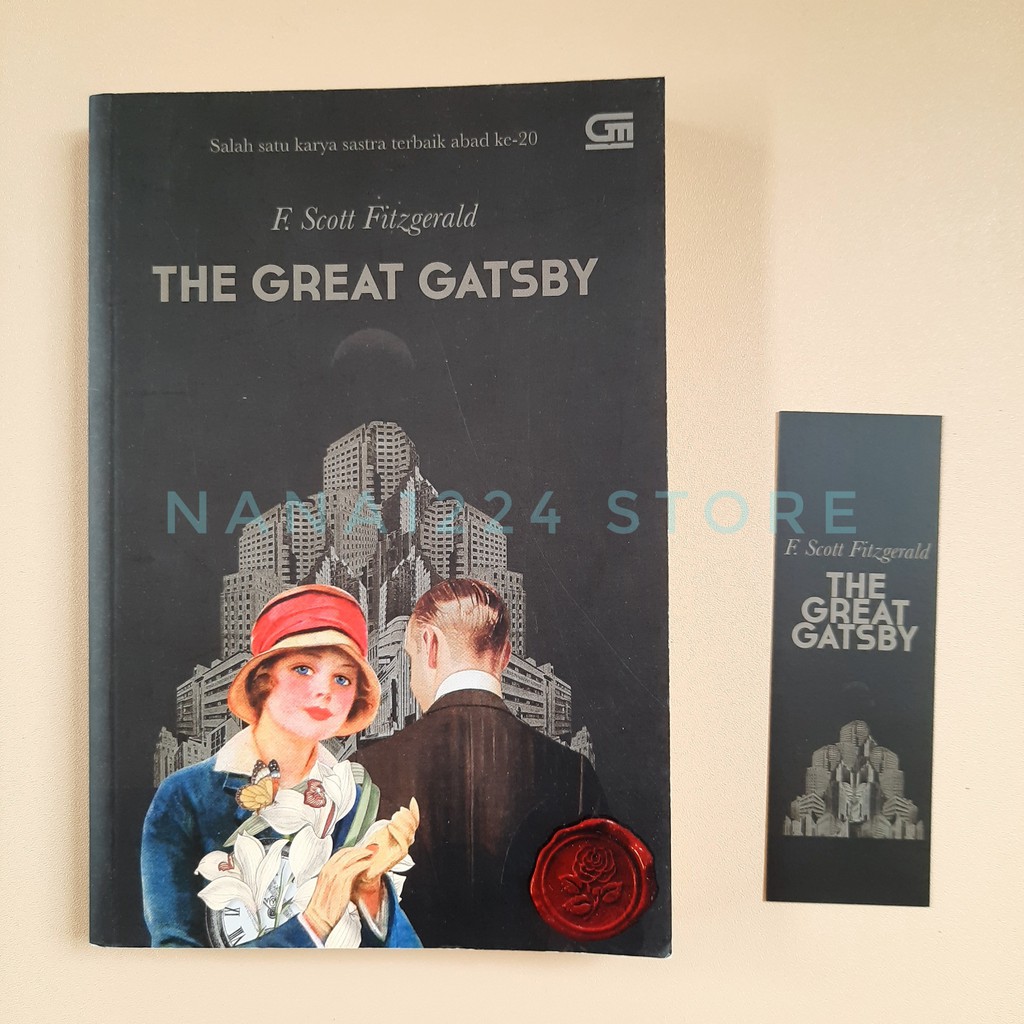 Terjemahan The Great Gatsby F Scott Fitzgerald Novel Klasik Bekas Preloved Kolpri Shopee Indonesia