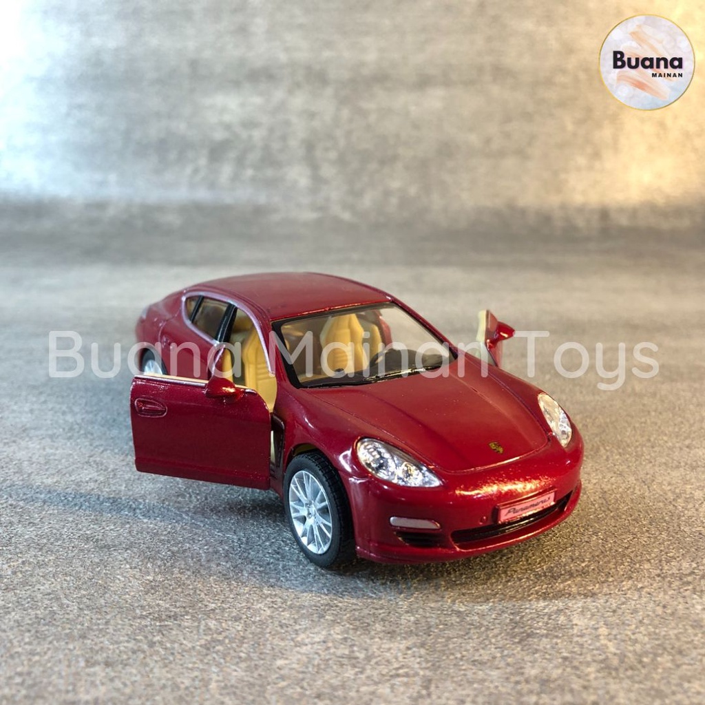 DIECAST KINSMART PORSCHE PANAMERA S 1:40 MAINAN MOBIL ANAK CLASSIC CAR